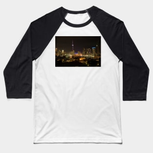 Toronto at Night Baseball T-Shirt